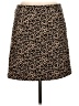 Ann Taylor LOFT Animal Print Brown Casual Skirt Size 6 - photo 1