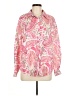 Unbranded 100% Polyester Paisley Pink Long Sleeve Blouse Size M - photo 1
