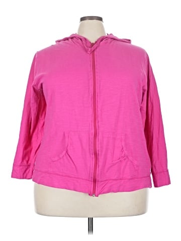 Just My Size Zip Up Hoodie (view 1)