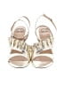 Valentino Garavani Metallic Silver Gold Sandals Size EU 37 - photo 2