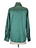 Zeagoo Metallic Green Long Sleeve Blouse Size S - photo 2
