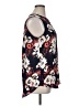 Gibson 100% Polyester Floral Blue Ivory Sleeveless Blouse Size XL - photo 4