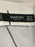 Mango 100% Viscose White Long Sleeve Blouse Size 2 - photo 7