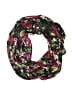 Unbranded Floral Burgundy Black Scarf One size - photo 1