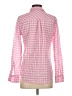 J.Crew Checkered-gingham Pink Long Sleeve Button-Down Shirt Size 4 - photo 2