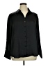 Torrid 100% Polyester Black 3/4 Sleeve Blouse Size 1X Plus (1) - photo 1