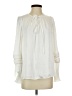 Miss Me 100% Polyester Ivory Long Sleeve Blouse Size S - photo 1