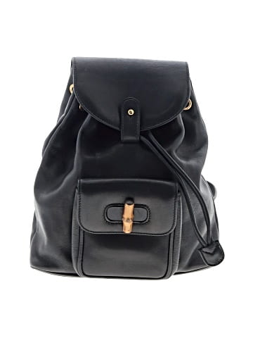 Gucci Leather Backpack - front