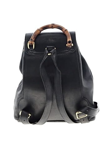 Gucci Leather Backpack - back