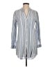 Cloth & Stone Blue Long Sleeve Button-Down Shirt Size XS - photo 1