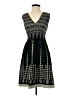 Max Studio Argyle Black Cocktail Dress Size XS - photo 1