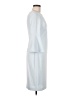 Calvin Klein Solid Blue Cocktail Dress Size 6 - photo 4