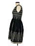 Max Studio Argyle Black Cocktail Dress Size XS - photo 5