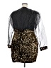 Shein 100% Polyester Gold Cocktail Dress Size 2X - photo 2