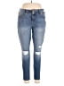 Torrid Hearts Blue Jeans Size 18R - photo 1