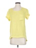 Rag & Bone 100% Polyester Yellow Short Sleeve T-Shirt Size XS - photo 1