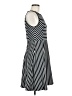 Unbranded Stripes Black Casual Dress Size 8 - photo 4