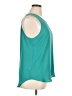 Violet & Claire 100% Polyester Teal Sleeveless Blouse Size XL - photo 4