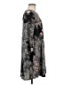Unbranded Paisley Gray Casual Dress Size M - photo 4