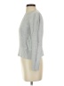 oasis 100% Cotton Silver Long Sleeve Turtleneck Size S - photo 5