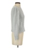 oasis 100% Cotton Silver Long Sleeve Turtleneck Size S - photo 4