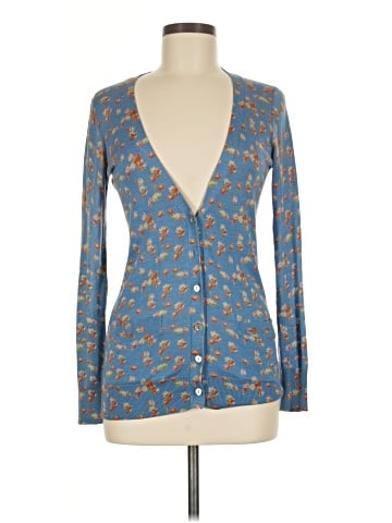 Velvet Silk Cardigan (view 1)
