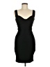 Mystic Solid Black Cocktail Dress Size M - photo 1