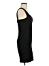 Mystic Solid Black Cocktail Dress Size M - photo 4