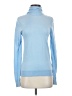 Massimo Dutti Color Block Blue Turtleneck Sweater Size XS - photo 1
