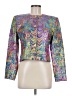 Doncaster Collection Paisley Purple Jacket Size 8 - photo 1