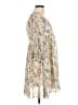 Fab'rik 100% Polyester Floral Ivory Casual Dress Size M - photo 4