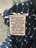 Liv Polka Dots Blue Pullover Sweater Size L - photo 8