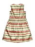 Unbranded 100% Polyester Stripes Gold Dress Size 9 (estimated) - photo 2
