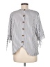 Shein Gray 3/4 Sleeve Blouse Size 8 - 10 - photo 2