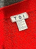 Toi 100% Acrylic Red Cardigan Size L - photo 6