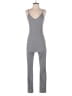 No Comment Solid Gray Jumpsuit Size M - photo 1