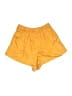 Athleta 100% Cotton Solid Yellow Shorts Size XXS - photo 1