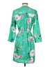 Daniel Rainn 100% Polyester Floral Green Casual Dress Size S - photo 2