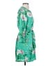 Daniel Rainn 100% Polyester Floral Green Casual Dress Size S - photo 4