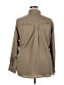 Unbranded 100% Polyester Tan Long Sleeve Blouse Size XXL - photo 2