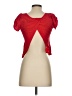 Pins and Needles 100% Rayon Red Short Sleeve Top Size XS - photo 2