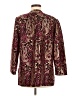 Unbranded Animal Print Burgundy Blazer Size 6 - photo 2