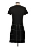Elorie Plaid Black Casual Dress Size 4 - photo 2