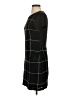 Elorie Plaid Black Casual Dress Size 4 - photo 5