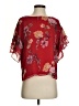 Vince Camuto 100% Polyester Red Short Sleeve Blouse Size S - photo 1