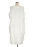 Kasper Solid Ivory Casual Dress Size 24W - photo 2