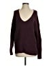 Something Navy Burgundy Pullover Sweater Size S - photo 1