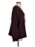 Something Navy Burgundy Pullover Sweater Size S - photo 4