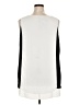 Dennis by Dennis Basso 100% Polyester Ivory Sleeveless Top Size 20W - photo 2