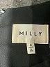 Milly Solid Black Casual Dress Size 8 - photo 6